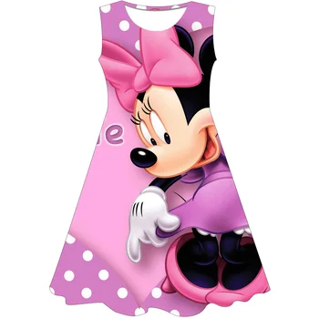 Minnie Mouse Kleit Tüdrukud Kleit Baby Kids Cosplay Pool Kleit Üles 1-10 Aastat Väikelapse Laste Sünnipäeva Printsess Kostüüm 2022